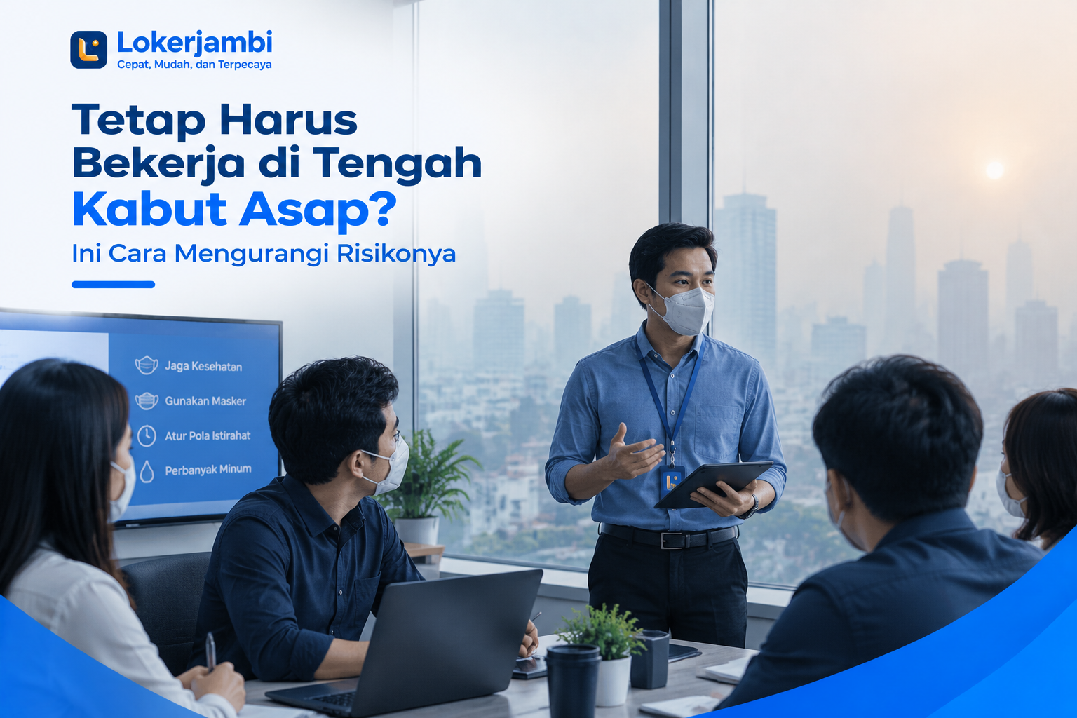 Perusahaan mempersiapkan operasional dan karyawan menghadapi dampak karhutla dan kabut asap