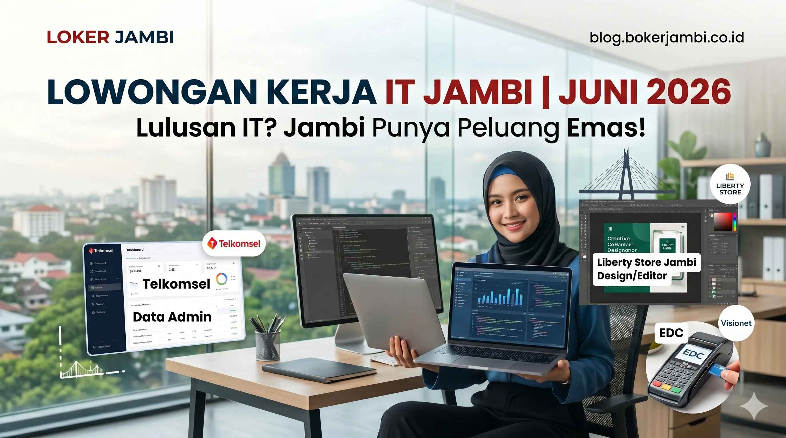 Info Lowongan Kerja IT Terbaru di Jambi - Juni 2026